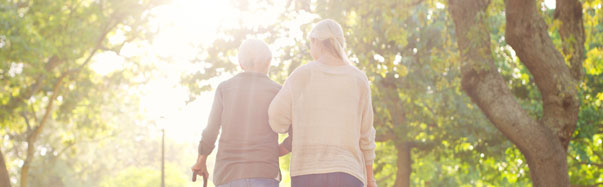 Image of Couple walking